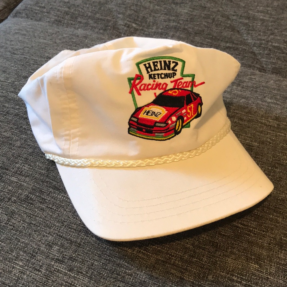 Vintage NASCAR Heinz Ketchup Racing Team 90s hat